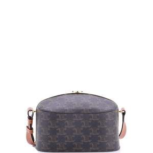 Celine Lunch Box Bag Triomphe Coated #204197C21B